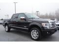 2013 Tuxedo Black Metallic Ford F150 Platinum SuperCrew 4x4  photo #1