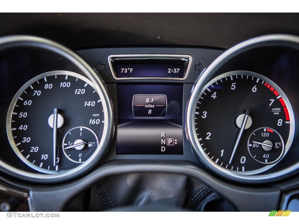 2015 Mercedes-Benz ML 350 4Matic Gauges Photo #100741271