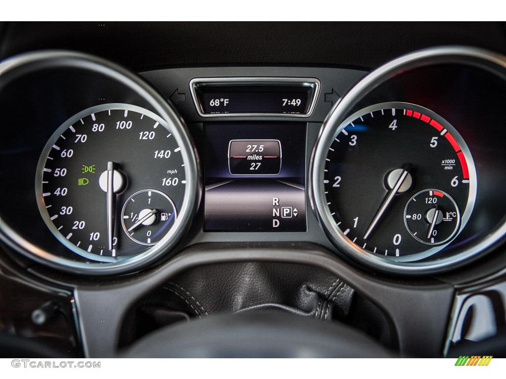 2015 Mercedes-Benz GL 350 BlueTEC 4Matic Gauges Photo #100742117