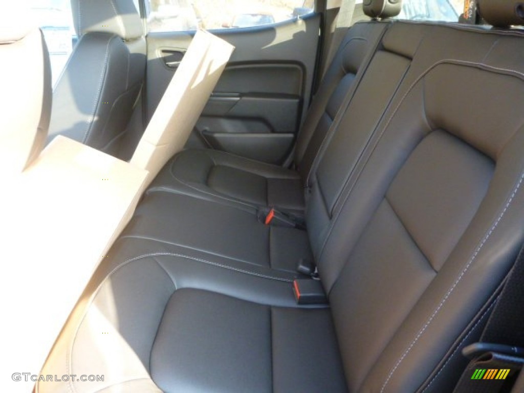 2015 Chevrolet Colorado LT Crew Cab 4WD Rear Seat Photo #100742342