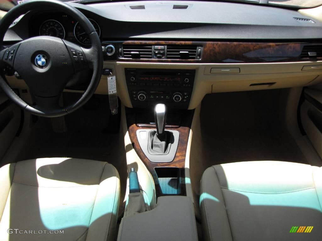 2007 3 Series 328i Sedan - Arctic Metallic / Beige photo #20