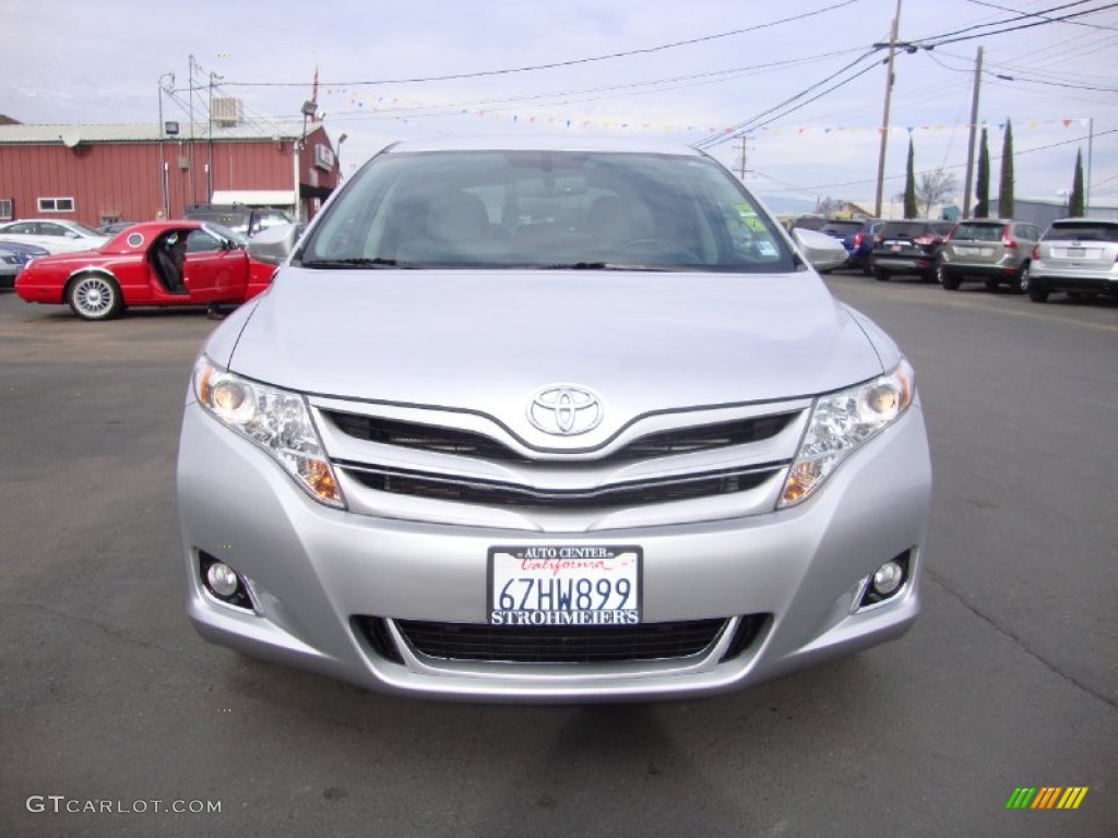 2013 Venza LE - Classic Silver Metallic / Light Gray photo #2