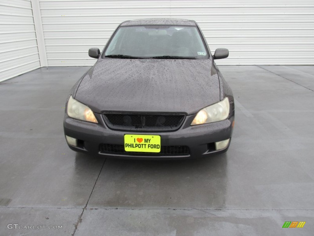 2002 IS 300 - Graphite Gray Pearl / Black photo #5