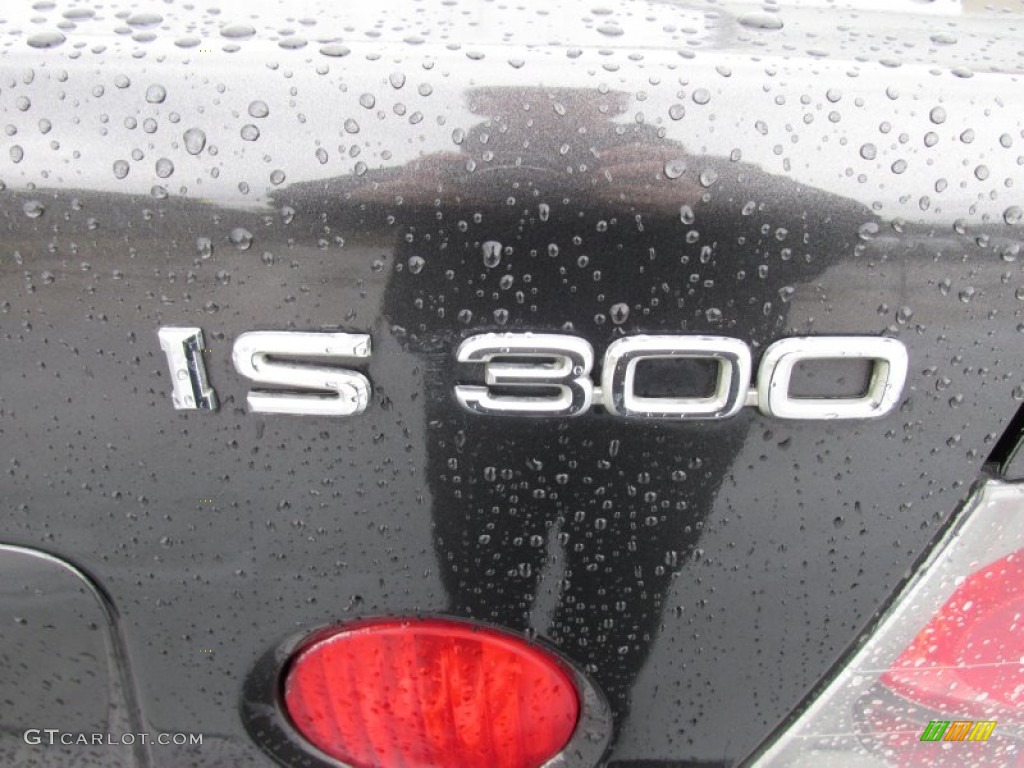 2002 IS 300 - Graphite Gray Pearl / Black photo #13