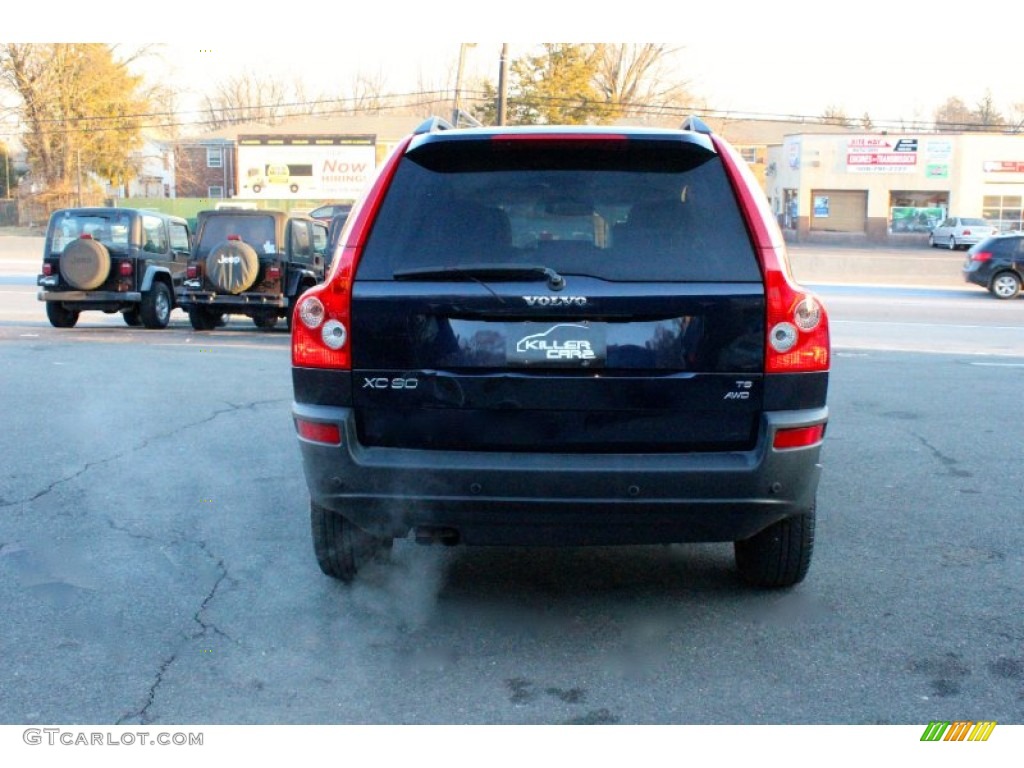 2005 XC90 T6 AWD - Magic Blue Metallic / Taupe/Light Taupe photo #6