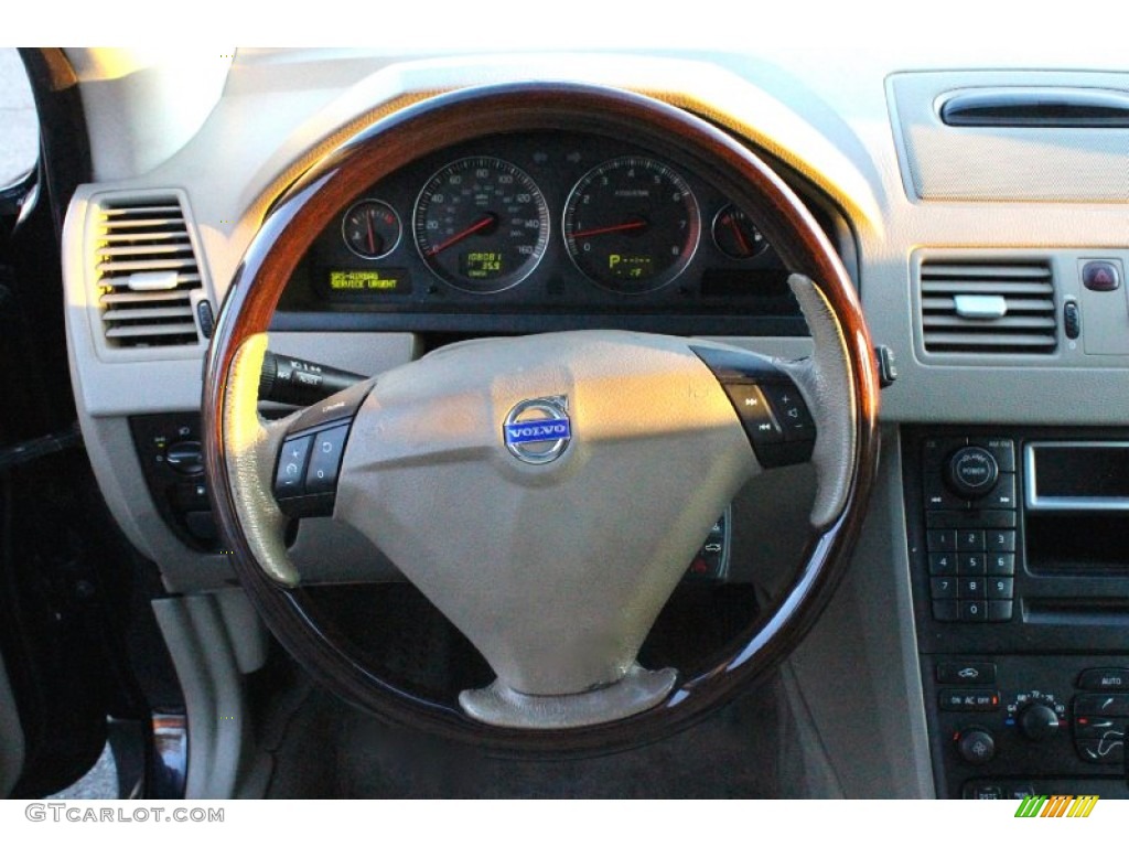 2005 XC90 T6 AWD - Magic Blue Metallic / Taupe/Light Taupe photo #15