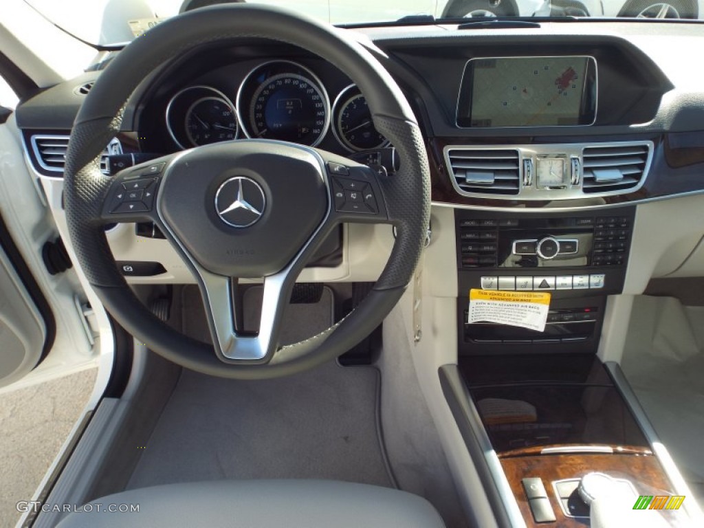 2015 E 350 4Matic Wagon - Polar White / Crystal Grey/Seashell Grey photo #9