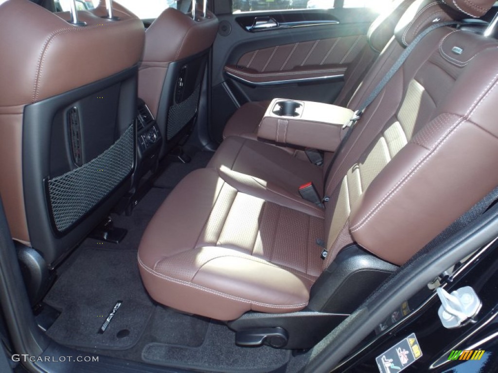 Designo Auburn Brown Interior 2015 Mercedes Benz Gl 63 Amg