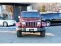 2008 Red Rock Crystal Pearl Jeep Wrangler Unlimited Sahara 4x4  photo #2