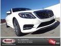 Diamond White Metallic - S 550 Sedan Photo No. 1