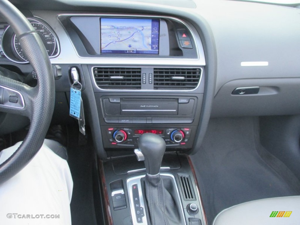 2010 A5 2.0T quattro Cabriolet - Quartz Gray Metallic / Light Gray photo #5