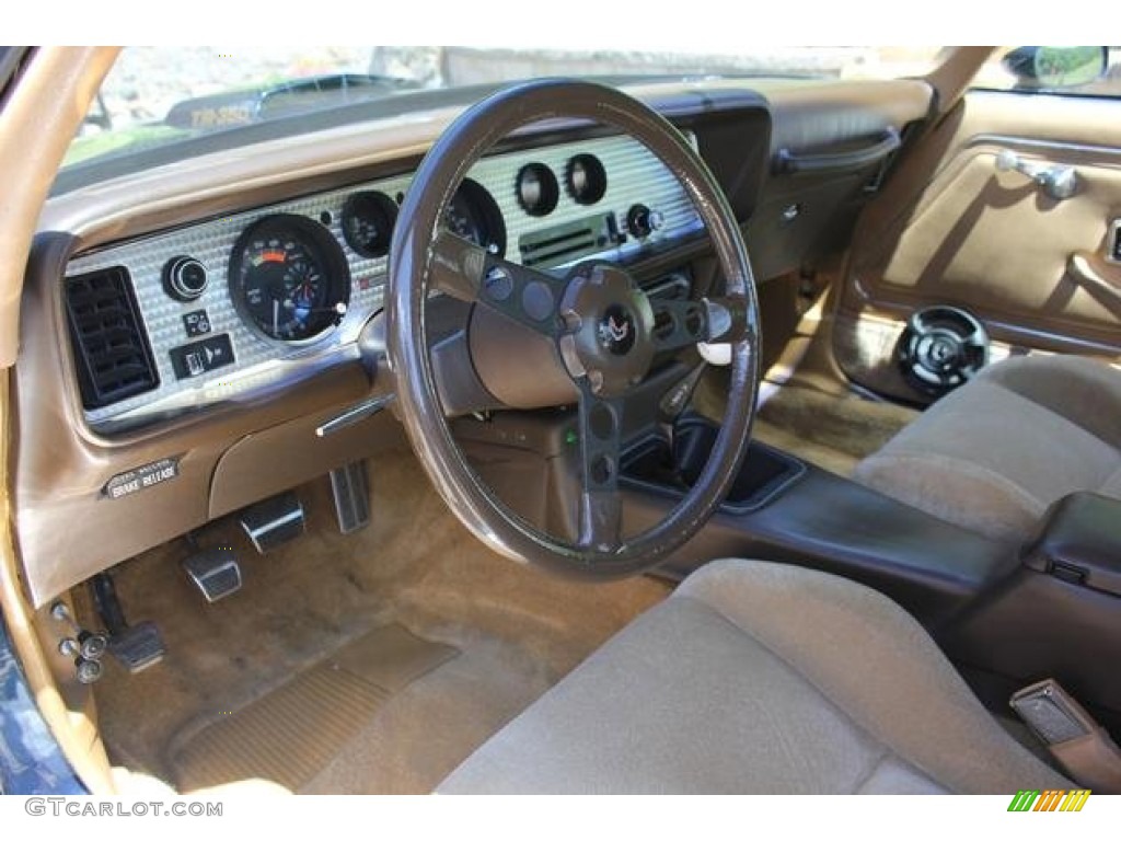 Light Sandstone Interior 1981 Pontiac Firebird Trans Am Coupe Photo #100751671