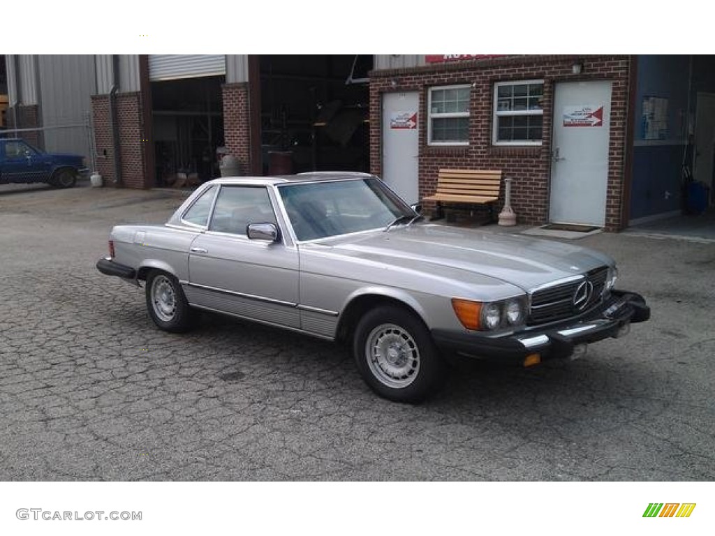 Astro Silver Metallic 1980 Mercedes-Benz SL Class 450 SL Roadster Exterior Photo #100752961