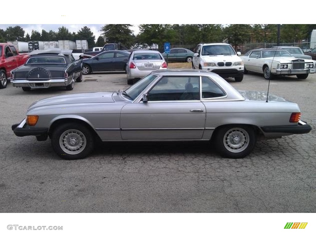 Astro Silver Metallic 1980 Mercedes-Benz SL Class 450 SL Roadster Exterior Photo #100753168
