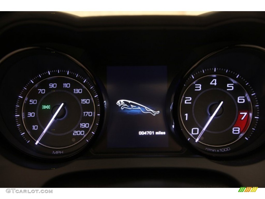 2014 Jaguar F-TYPE V8 S Gauges Photo #100753234