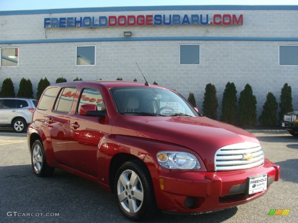 2010 HHR LT - Crystal Red Metallic Tintcoat / Gray photo #1