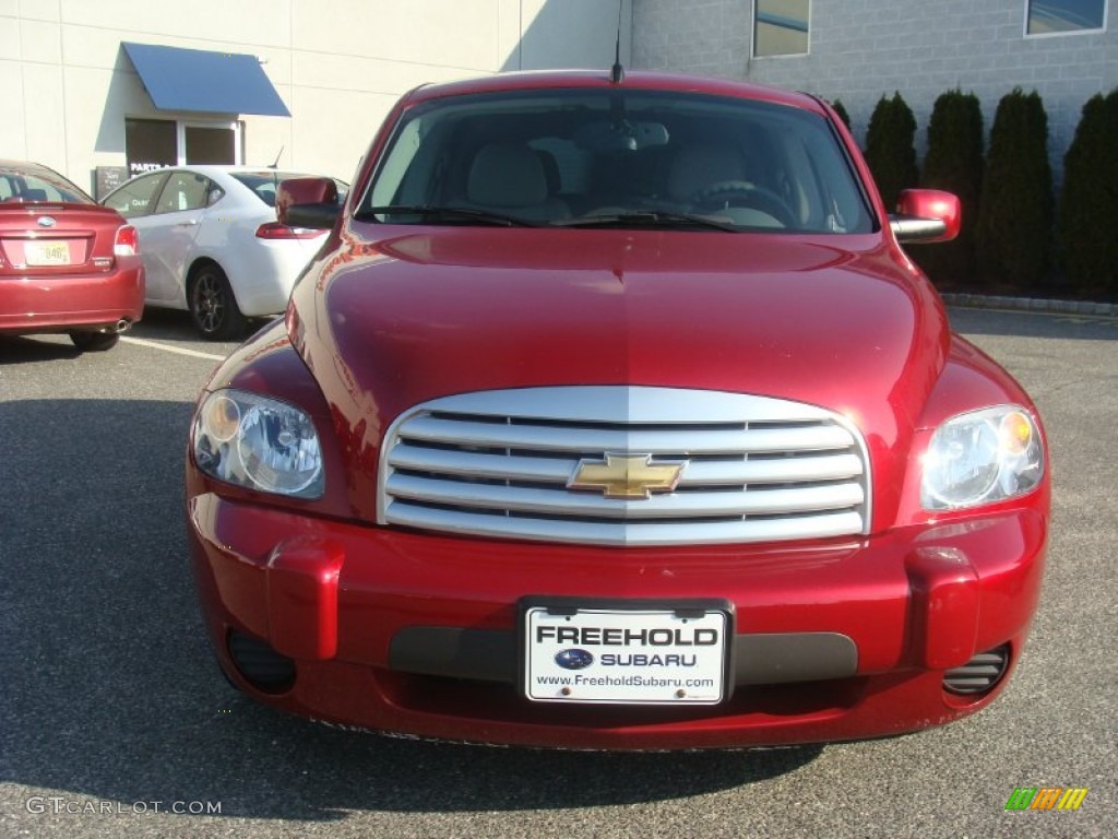 2010 HHR LT - Crystal Red Metallic Tintcoat / Gray photo #2