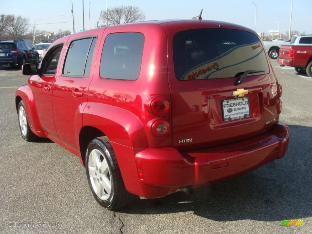 2010 HHR LT - Crystal Red Metallic Tintcoat / Gray photo #4