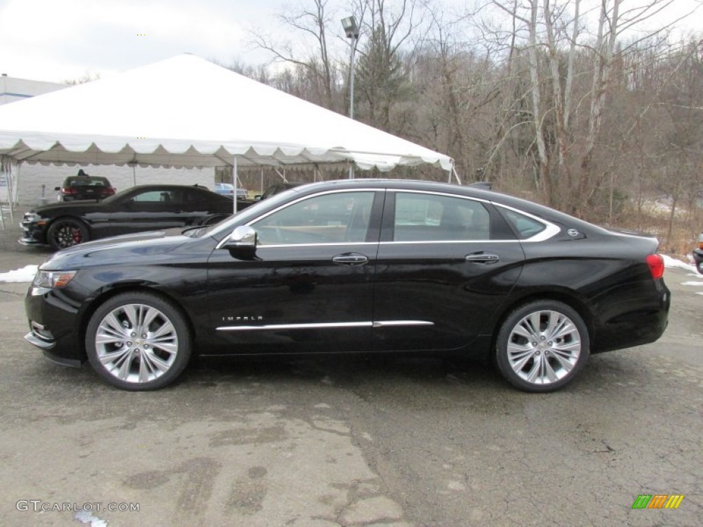 2015 Impala LTZ - Black / Jet Black/Mojave photo #2