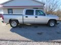 2006 Silver Birch Metallic Chevrolet Silverado 1500 LS Crew Cab  photo #2