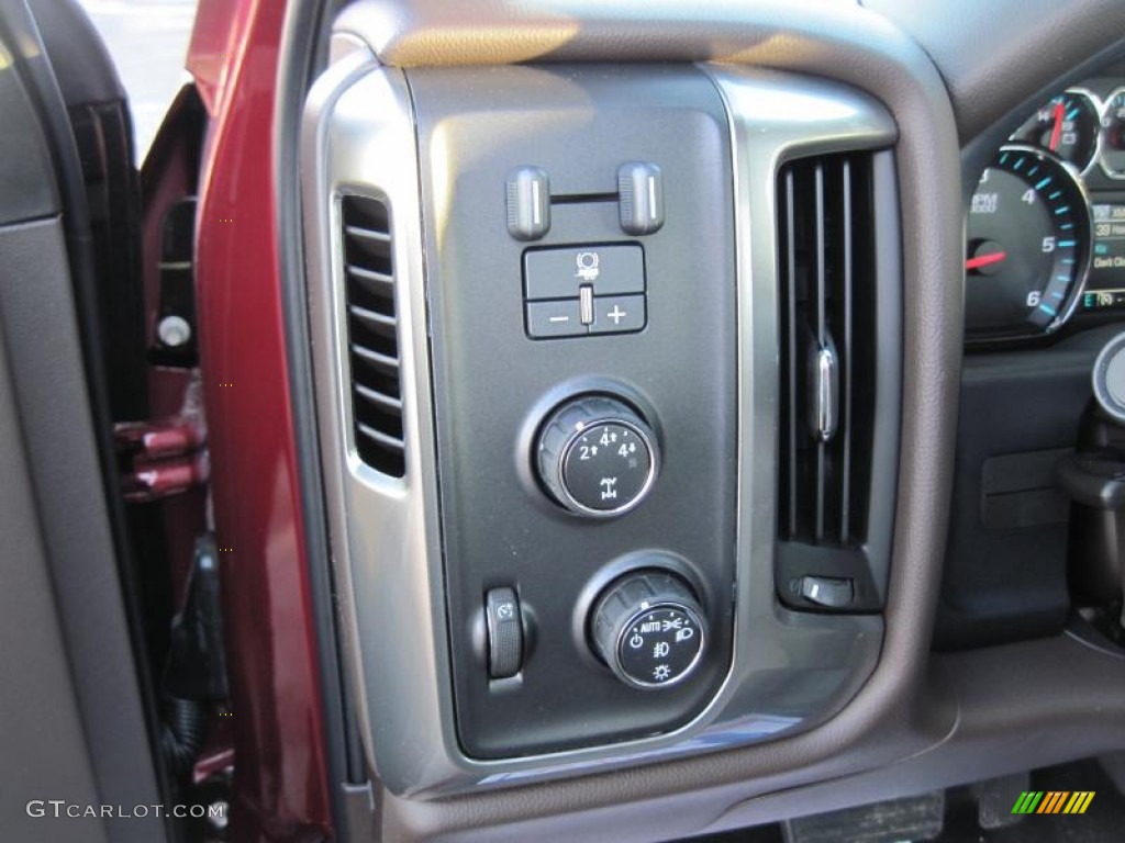 2015 Silverado 3500HD LT Regular Cab 4x4 - Deep Ruby Metallic / Jet Black/Dark Ash photo #9