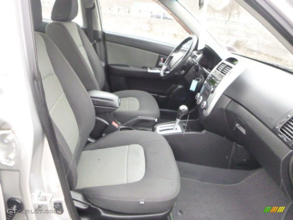 2008 Spectra SX Sedan - Silver / Gray photo #11
