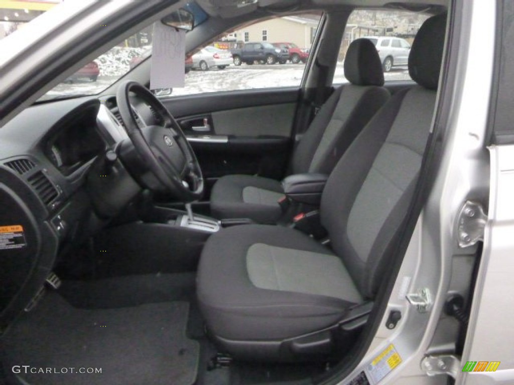 2008 Spectra SX Sedan - Silver / Gray photo #15