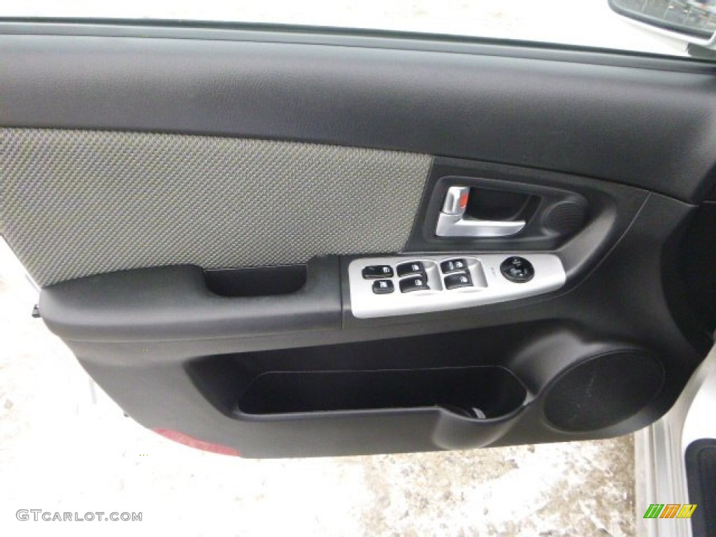 2008 Spectra SX Sedan - Silver / Gray photo #17