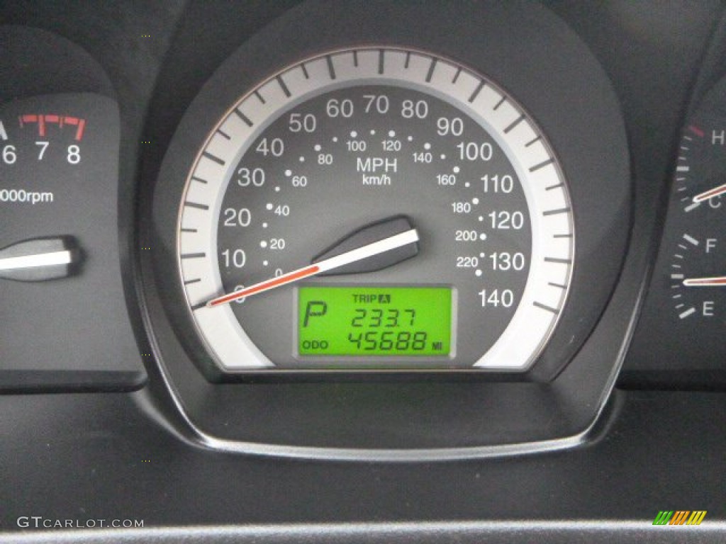 2008 Spectra SX Sedan - Silver / Gray photo #20