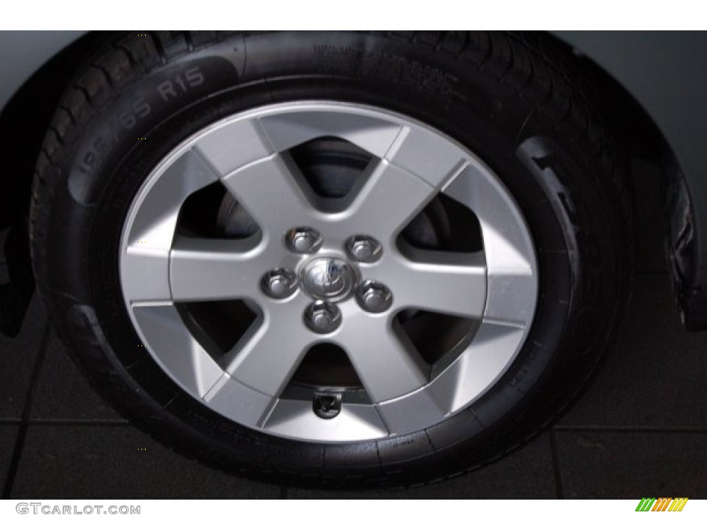 2005 Prius Hybrid - Tideland Gray Green Pearl / Gray/Burgundy photo #9