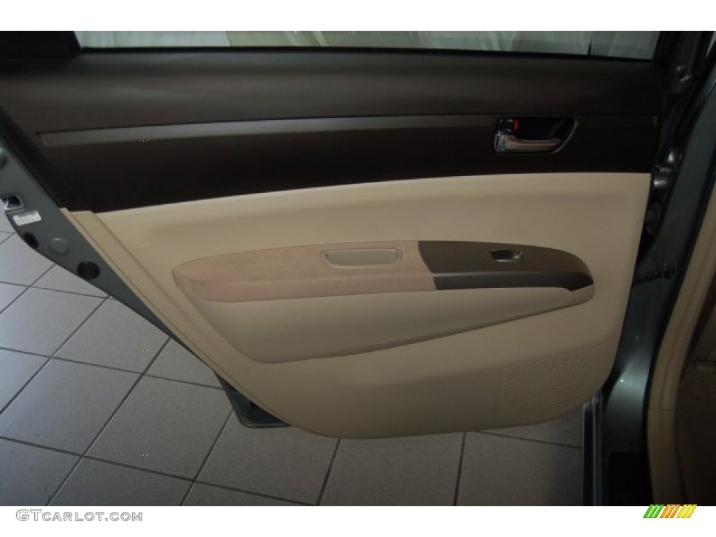 2005 Prius Hybrid - Tideland Gray Green Pearl / Gray/Burgundy photo #20