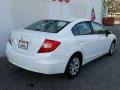 Taffeta White - Civic LX Sedan Photo No. 23