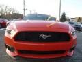 2015 Competition Orange Ford Mustang EcoBoost Premium Convertible  photo #7