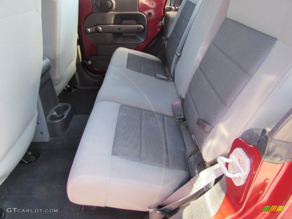 2008 Wrangler Unlimited X - Red Rock Crystal Pearl / Dark Slate Gray/Med Slate Gray photo #26