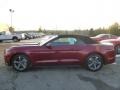 2015 Ruby Red Metallic Ford Mustang V6 Convertible  photo #3