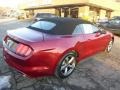 2015 Ruby Red Metallic Ford Mustang V6 Convertible  photo #6