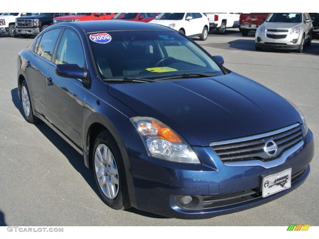 2009 Altima 2.5 S - Navy Blue Metallic / Charcoal photo #1