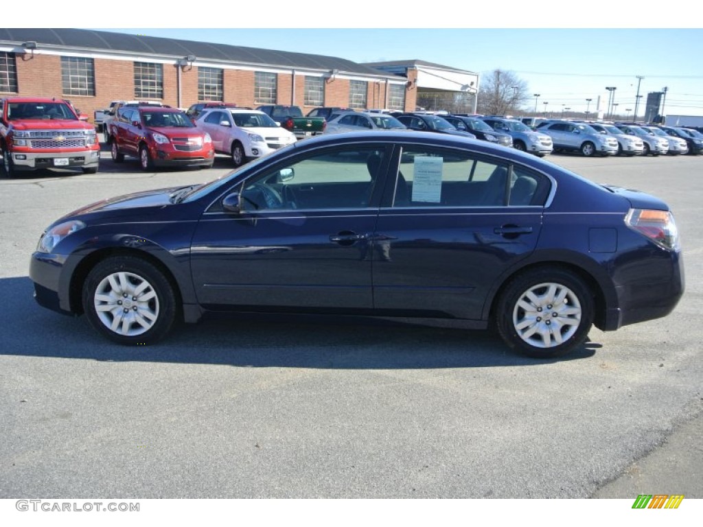 2009 Altima 2.5 S - Navy Blue Metallic / Charcoal photo #3