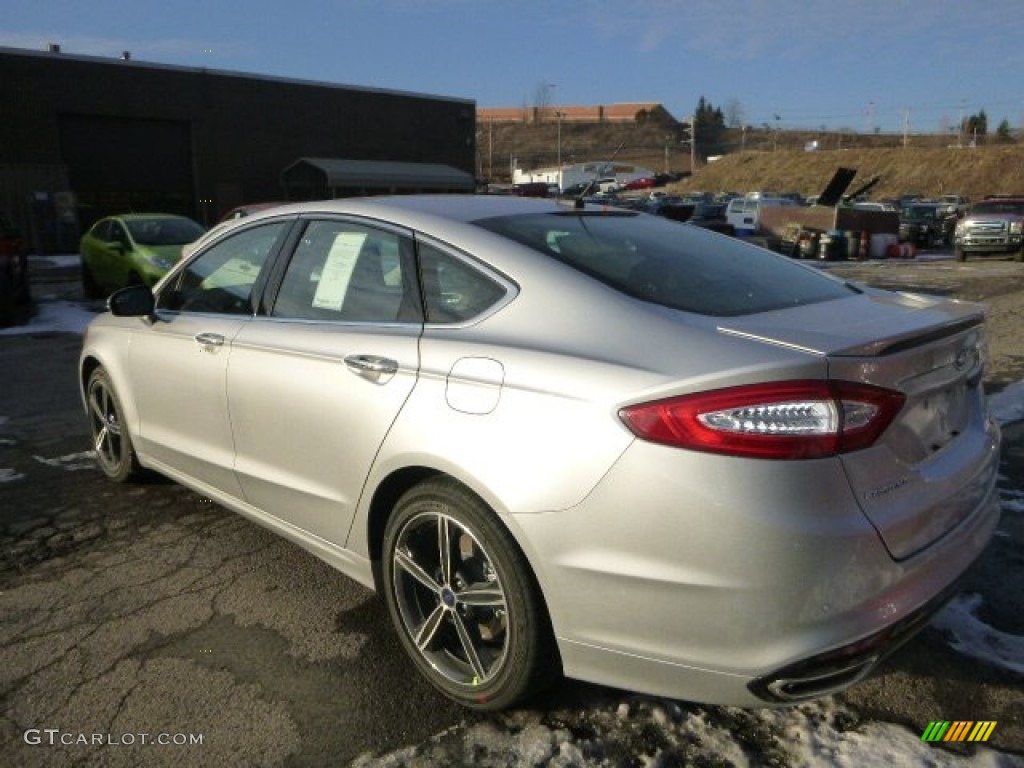 2015 Fusion Titanium - Ingot Silver Metallic / Terracotta photo #5