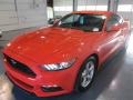 2015 Competition Orange Ford Mustang V6 Coupe  photo #3