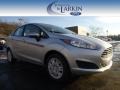 2015 Ingot Silver Metallic Ford Fiesta S Sedan  photo #1