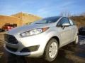 2015 Ingot Silver Metallic Ford Fiesta S Sedan  photo #3