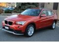 2015 Valencia Orange BMW X1 xDrive28i  photo #7