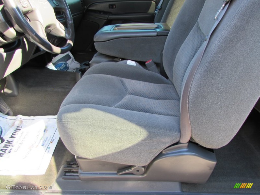 2005 Silverado 1500 LS Extended Cab 4x4 - Silver Birch Metallic / Dark Charcoal photo #27