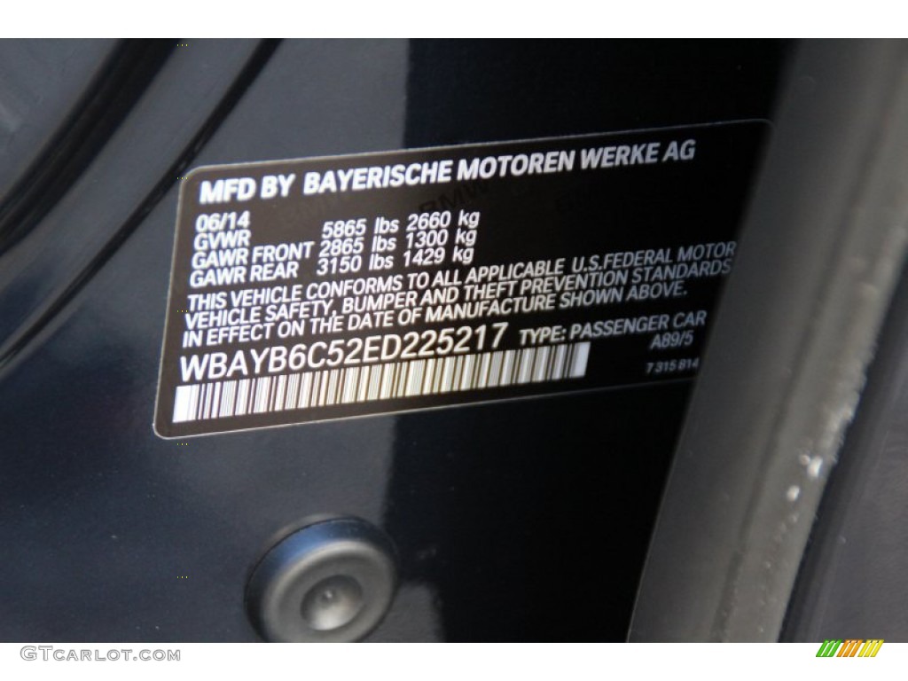 2014 7 Series 750i xDrive Sedan - Imperial Blue Metallic / Oyster photo #36