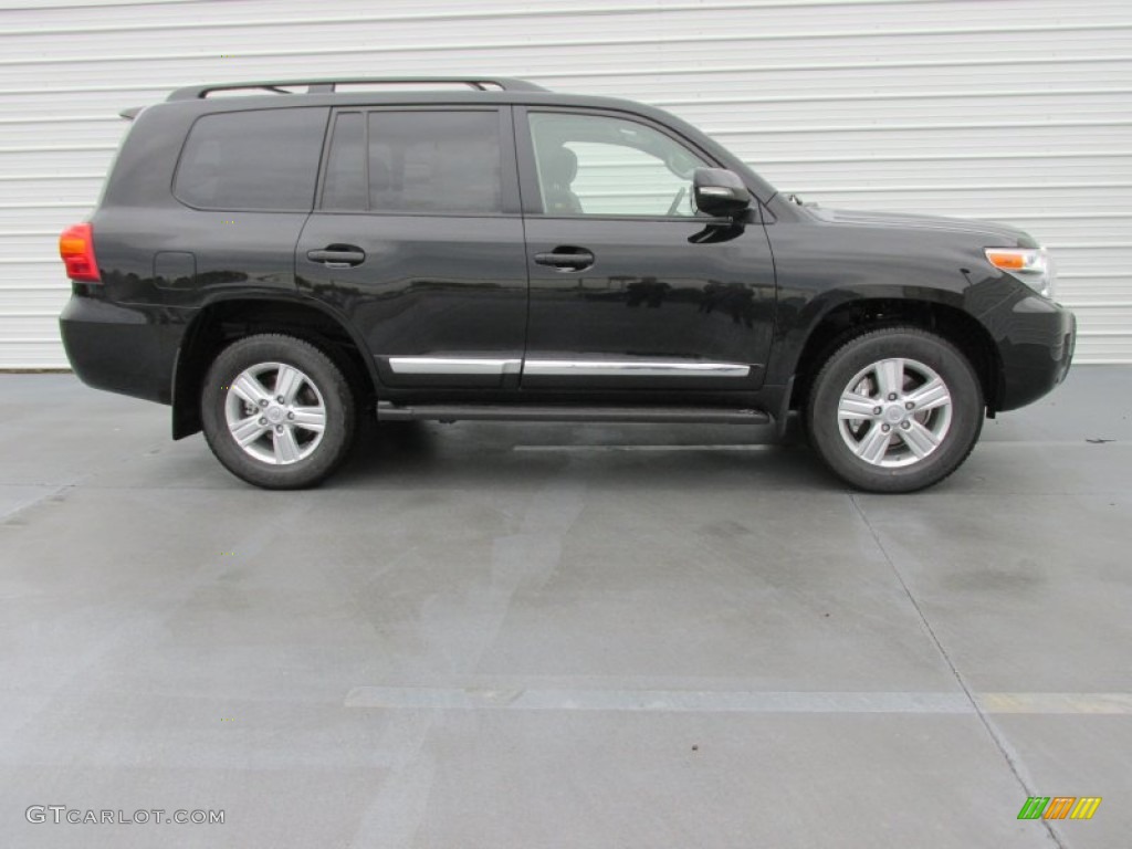 Black 2015 Toyota Land Cruiser Standard Land Cruiser Model Exterior Photo #100766002