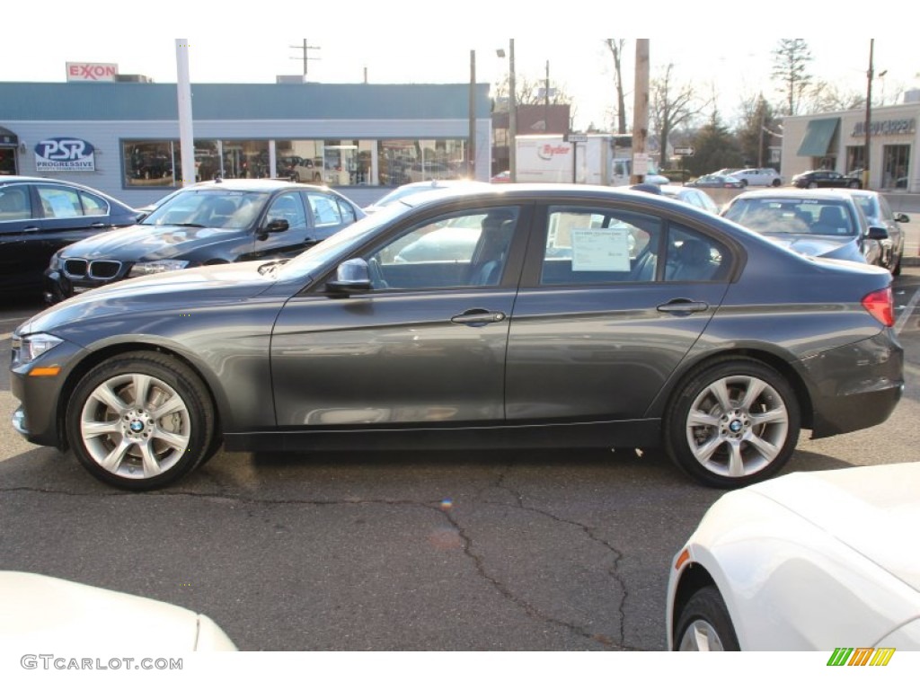 2014 3 Series 335i xDrive Sedan - Mineral Grey Metallic / Black photo #6