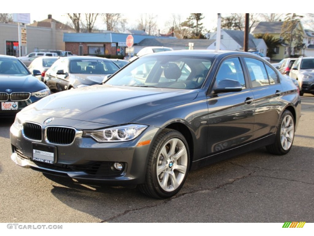2014 3 Series 335i xDrive Sedan - Mineral Grey Metallic / Black photo #7
