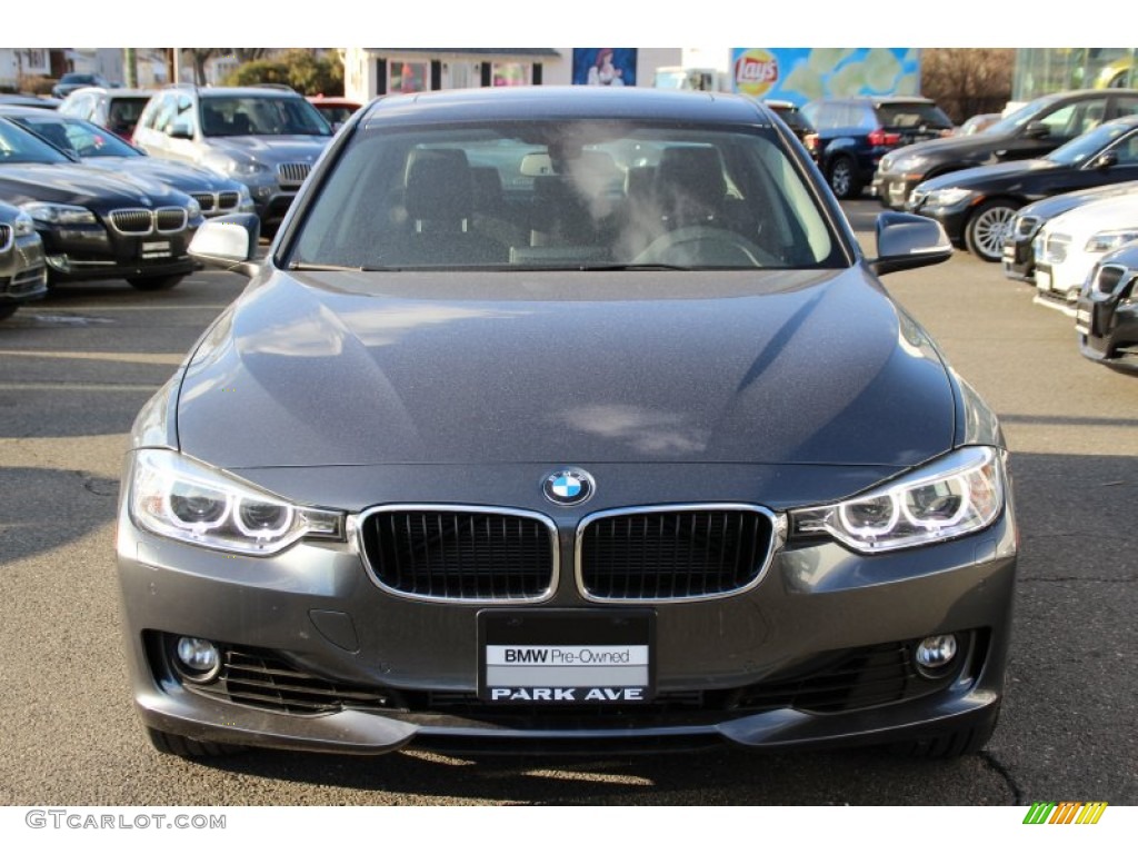 2014 3 Series 335i xDrive Sedan - Mineral Grey Metallic / Black photo #8