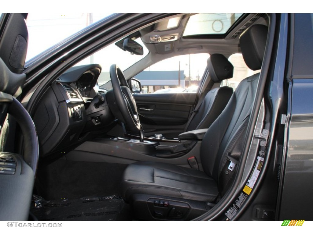 2014 3 Series 335i xDrive Sedan - Mineral Grey Metallic / Black photo #12